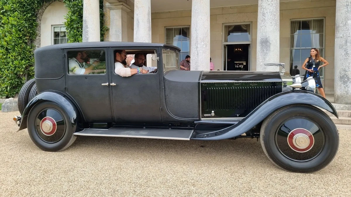 jason momoa rolls-royce 1929 elektryczny