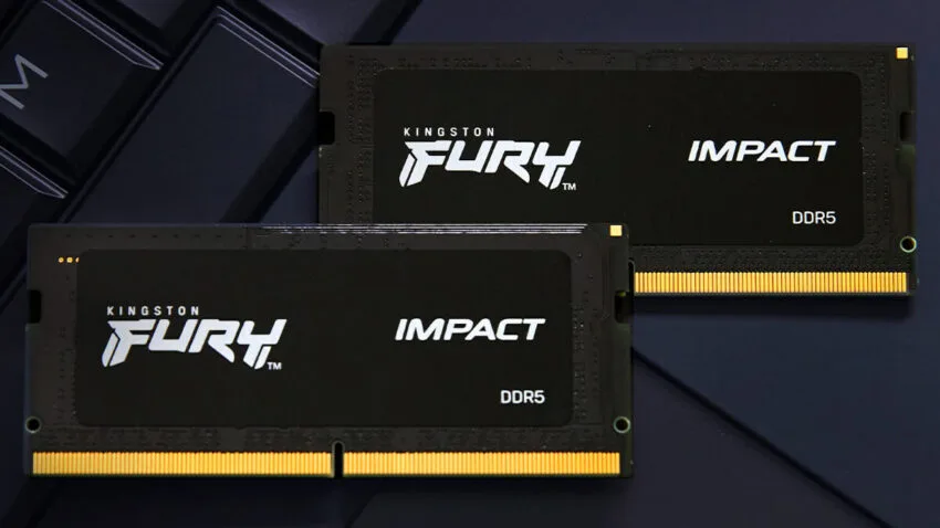 Szybki RAM DDR5 do laptopów. Kingston Fury Impact SODIMM dla wymagających