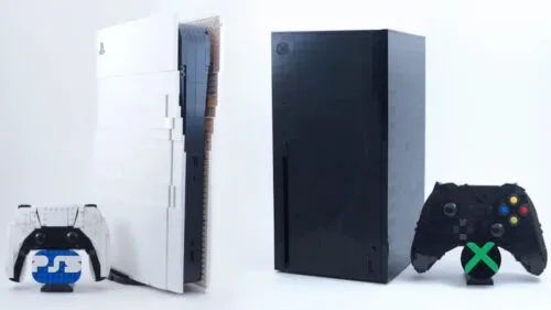 Zbudował Sony PS5 i Xbox Series X z klocków LEGO. Jest szansa na realne zestawy