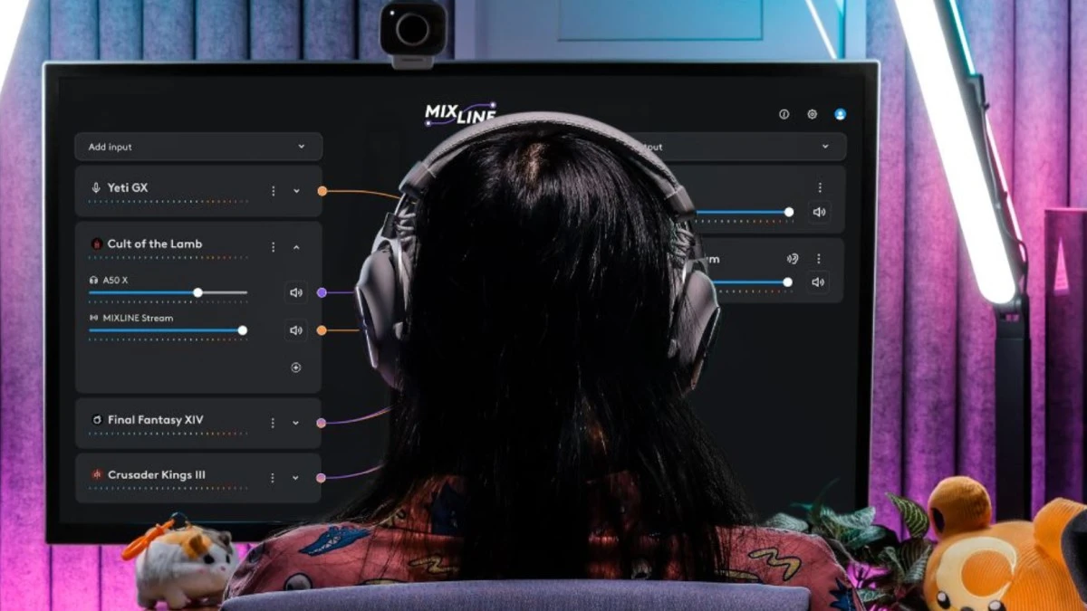 Logitech G udostępnia MIXLINE – aplikację do miksowania dźwięku dla graczy i twórców