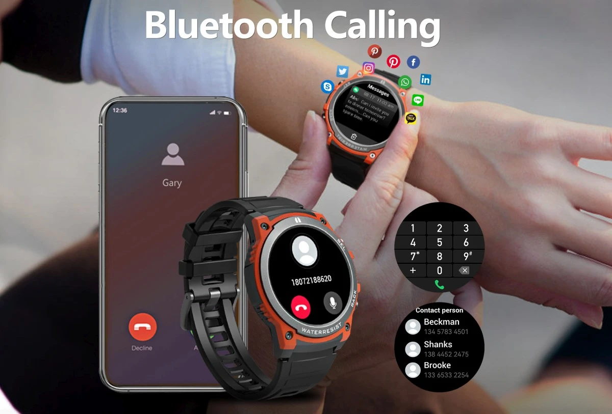 Rozmowy telefoniczne przez Bluetooth