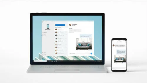 Microsoft prezentuje aplikację Your Phone. To genialne połączenie smartfona z komputerem