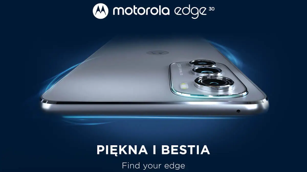 Motorola edge 30 od maja w polskiej sprzedaży. 5G i niezłe możliwości w dobrej cenie