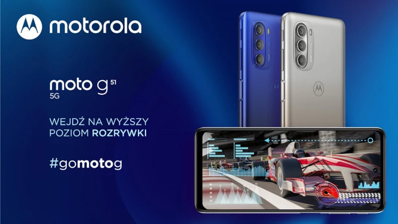 Motorola moto g51 5G już w sprzedaży. Niezłe możliwości w cenie około 1000 złotych