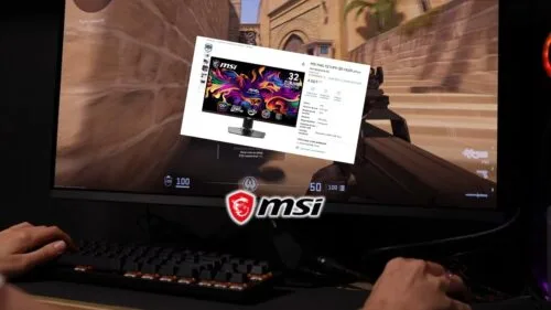 Monitor 4K MSI MAG321UPX QD-OLED tani jak nigdy. Promka wysadza z butów