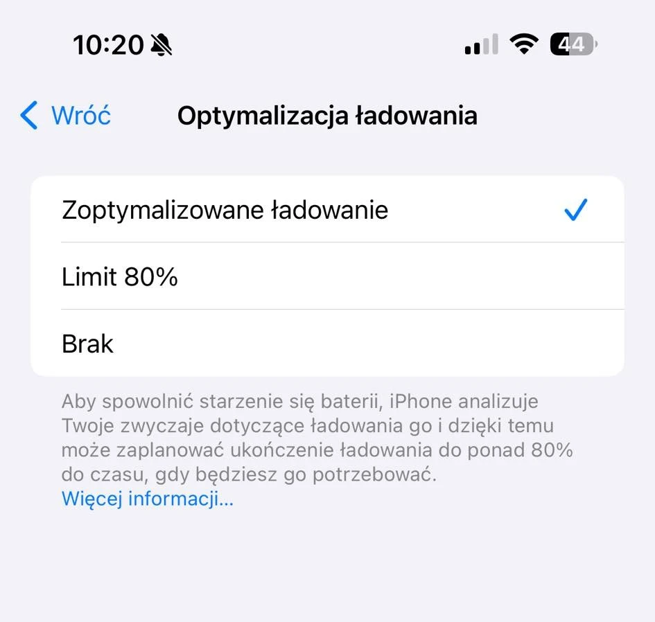 Nowe ustawienia ładowania w iPhone 15