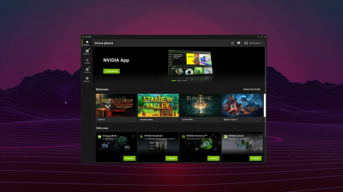 To koniec aplikacji GeForce Experience. Ruszyły beta testy NVIDIA app