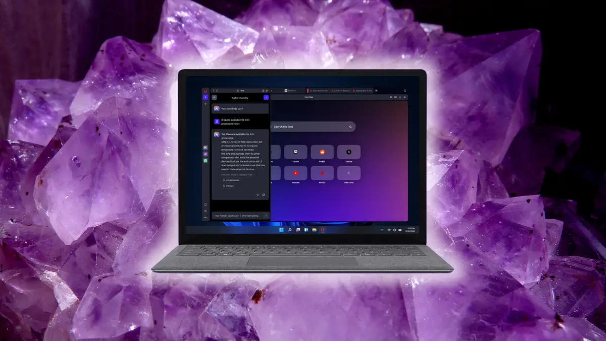 Przeglądarka Opera dostępna natywnie dla Windows na ARM