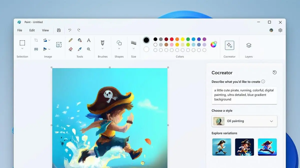 Paint stał się potężny. Integracja z modelem DALL-E 3