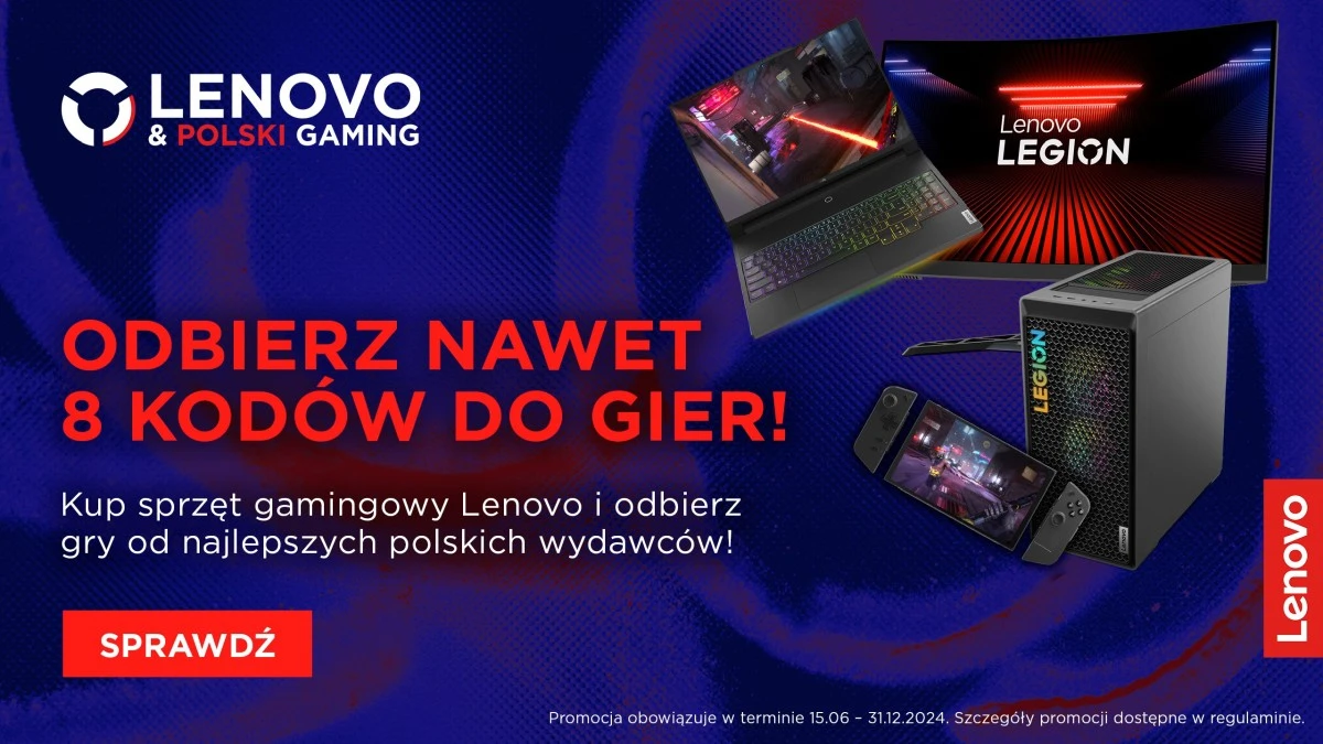 Lenovo i Polski Gaming promocja