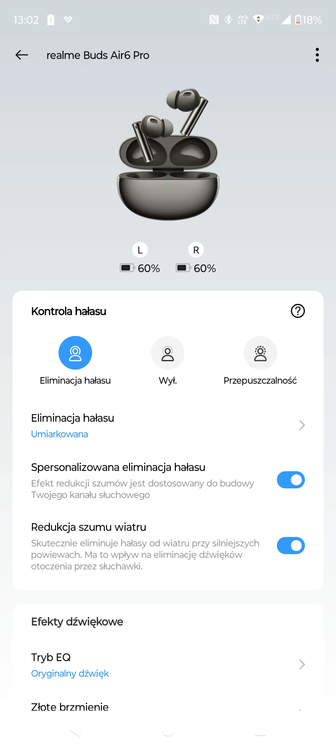 aplikacja realme Buds Air 6 Pro