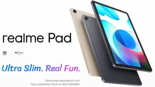 Mikołajkowa promocja z realme Pad. Smukły tablet w premierowej specjalnej ofercie