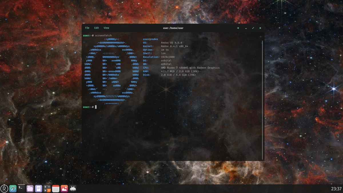 Redox OS 0.9.0 już dostępny. To nie Linux, ale może go polubisz