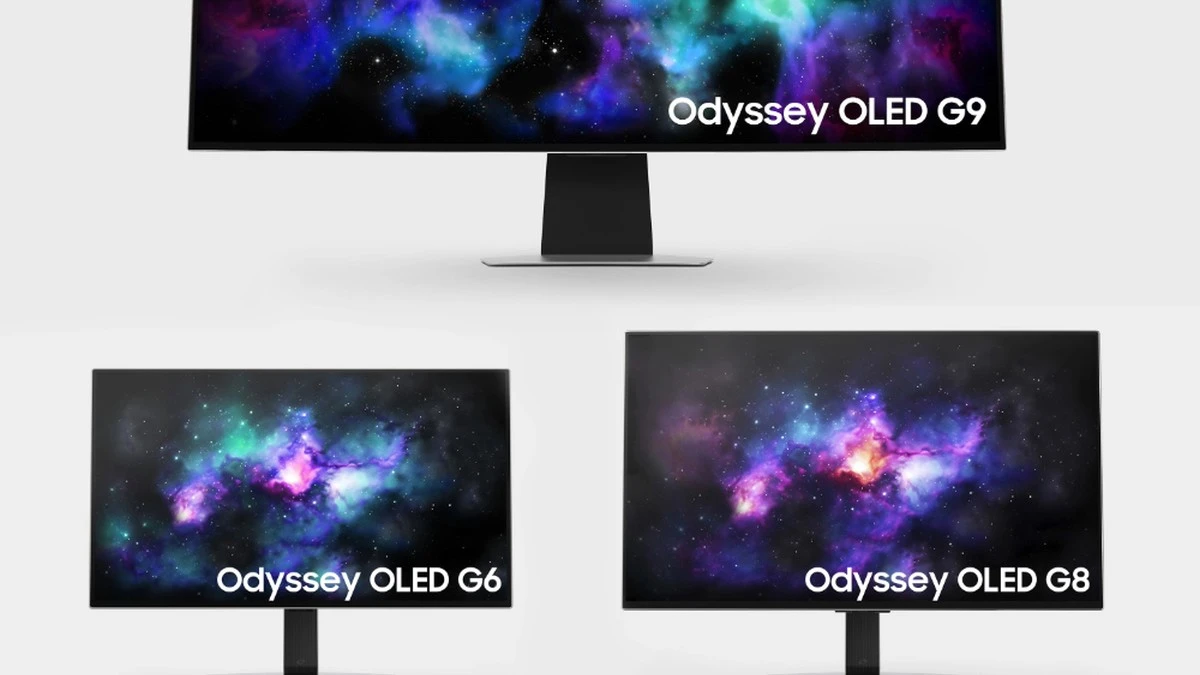 Samsung pokazał przed targami CES nowe monitory OLED dla graczy