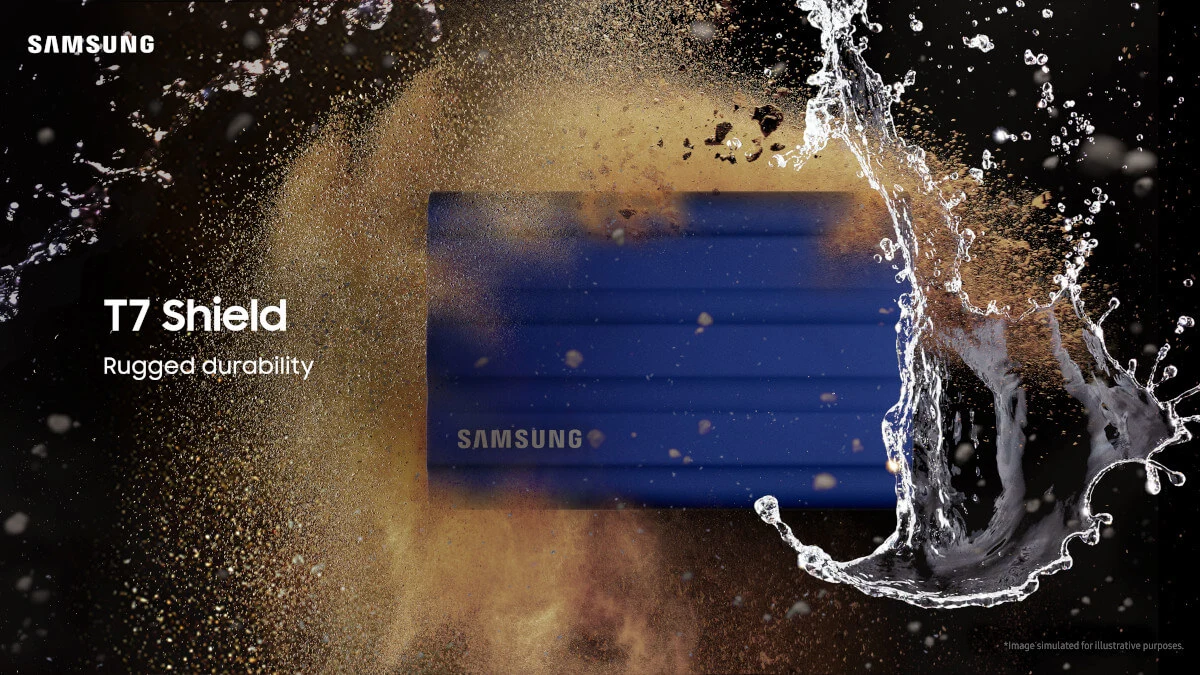 Samsung T7 Shield. Nowy szybki i wytrzymały SSD USB z certyfikatem IP65