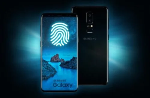 Samsung Galaxy S9 z czytnikiem linii papilarnych wbudowanym w ekran?