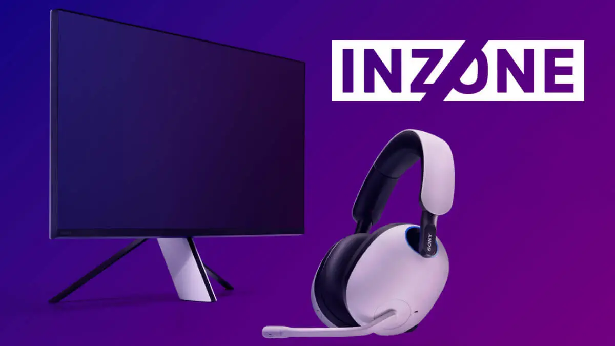 Sony z gamingowym monitorem Inzone M9. Podłącz jedną myszkę i klawiaturę do 2 PC