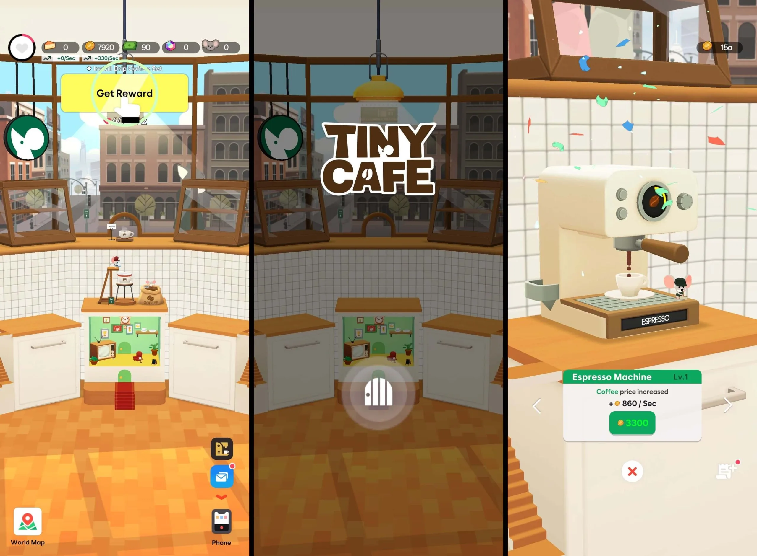 Tiny Cafe - bezstresowe prowadzenie kawiarni (recenzja gry)