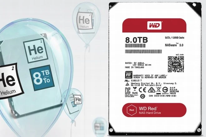 Western Digital ma nowe dyski z helem