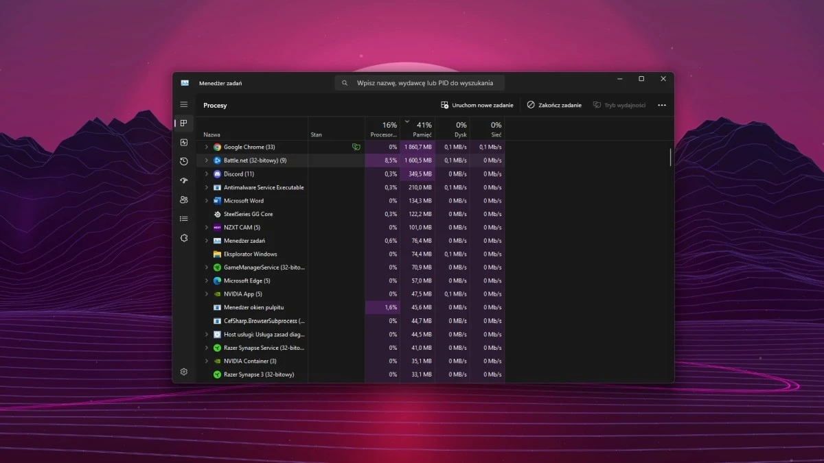 Menedżer zadań Windows ma funkcję, o której nie miałeś pojęcia