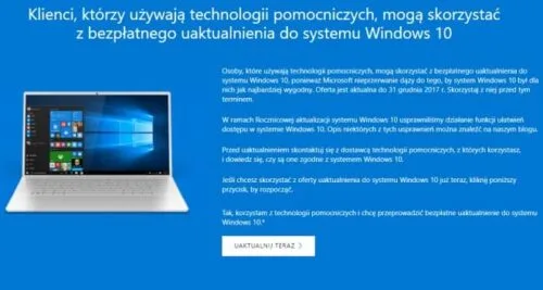 To już ostatnia okazja na pobranie darmowego Windowsa 10