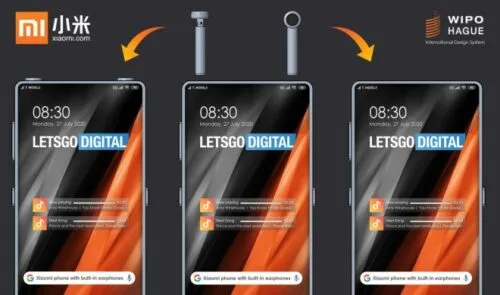 Xiaomi patentuje smartfona z wbudowanymi słuchawkami bezprzewodowymi