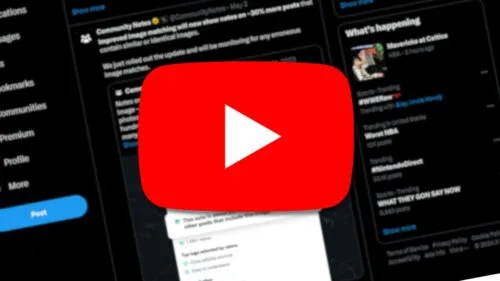 YouTube otrzyma funkcję rodem z X. Ułatwi walkę z dezinformacją